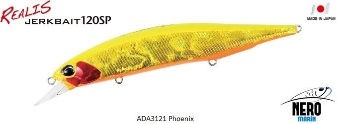Realis Jerkbait 120SP ADA3121 Phoenix