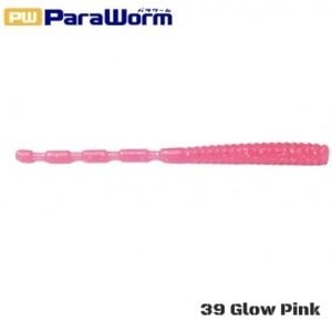 MC Para Worm PW-PINTAIL 2'' #39 Glow Pink