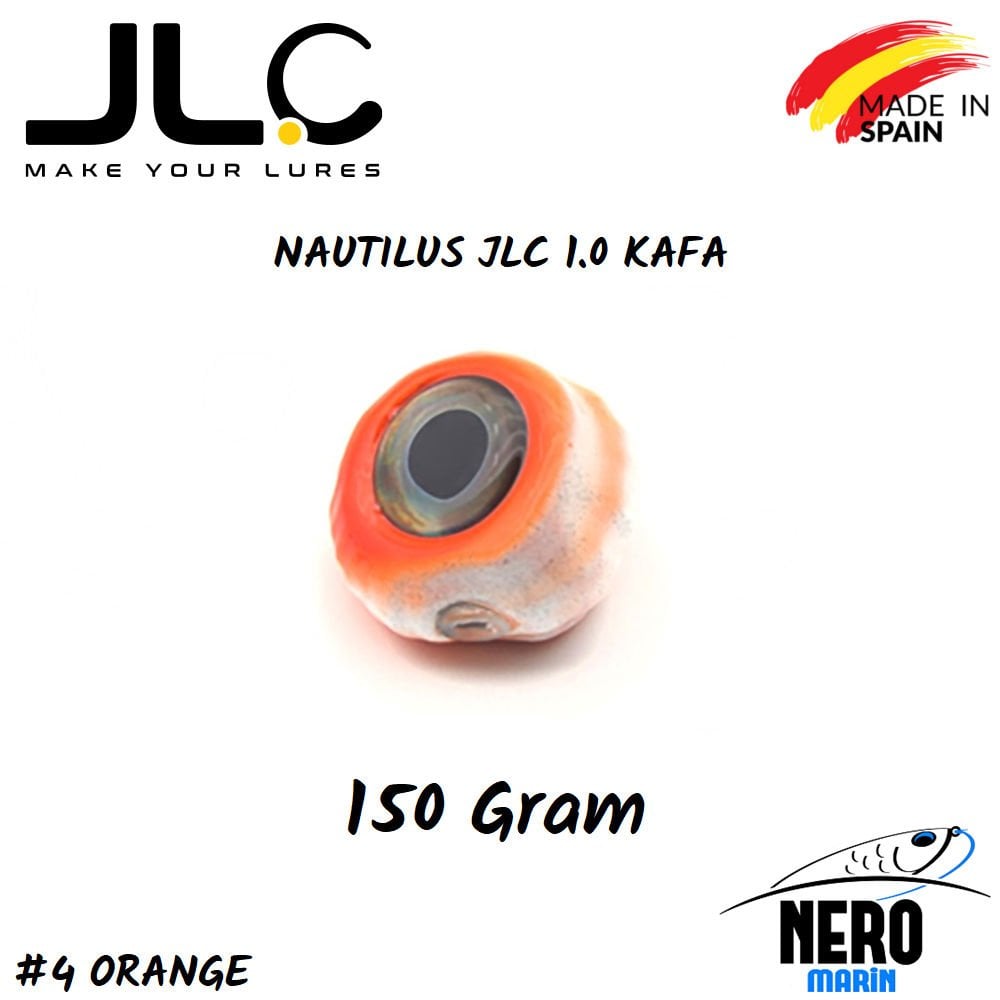 JLC Nautilus 1.0 Tai Rubber Yedek Kafa 150gr. #4 Orange