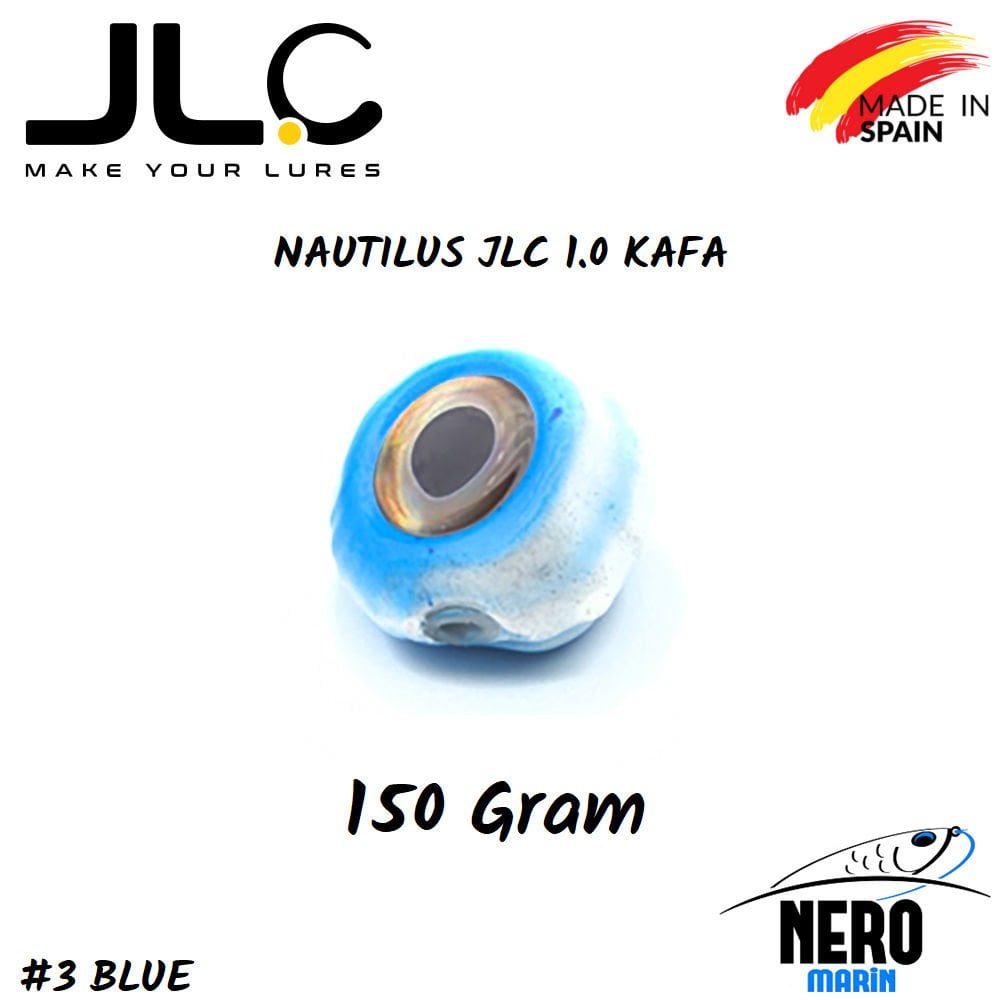 JLC Nautilus 1.0 Tai Rubber Yedek Kafa 150gr. #3 Blue