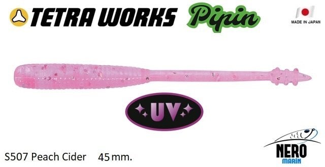 Tetra Works Pipin Silikon 45 mm. S507 / Peach Cider