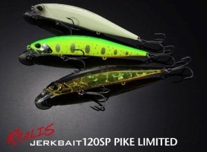 Realis Jerkbait 120SP Pike ACC3194 Red Tiger