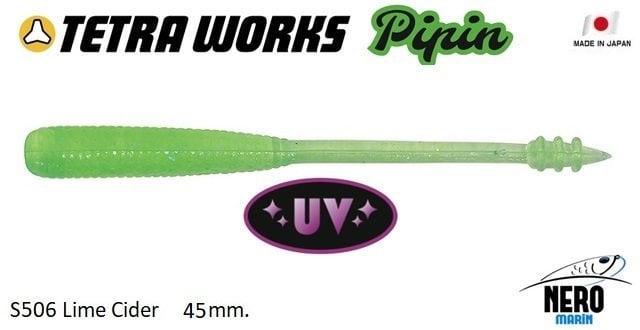 Tetra Works Pipin Silikon 45 mm. S506 / Lime Cider