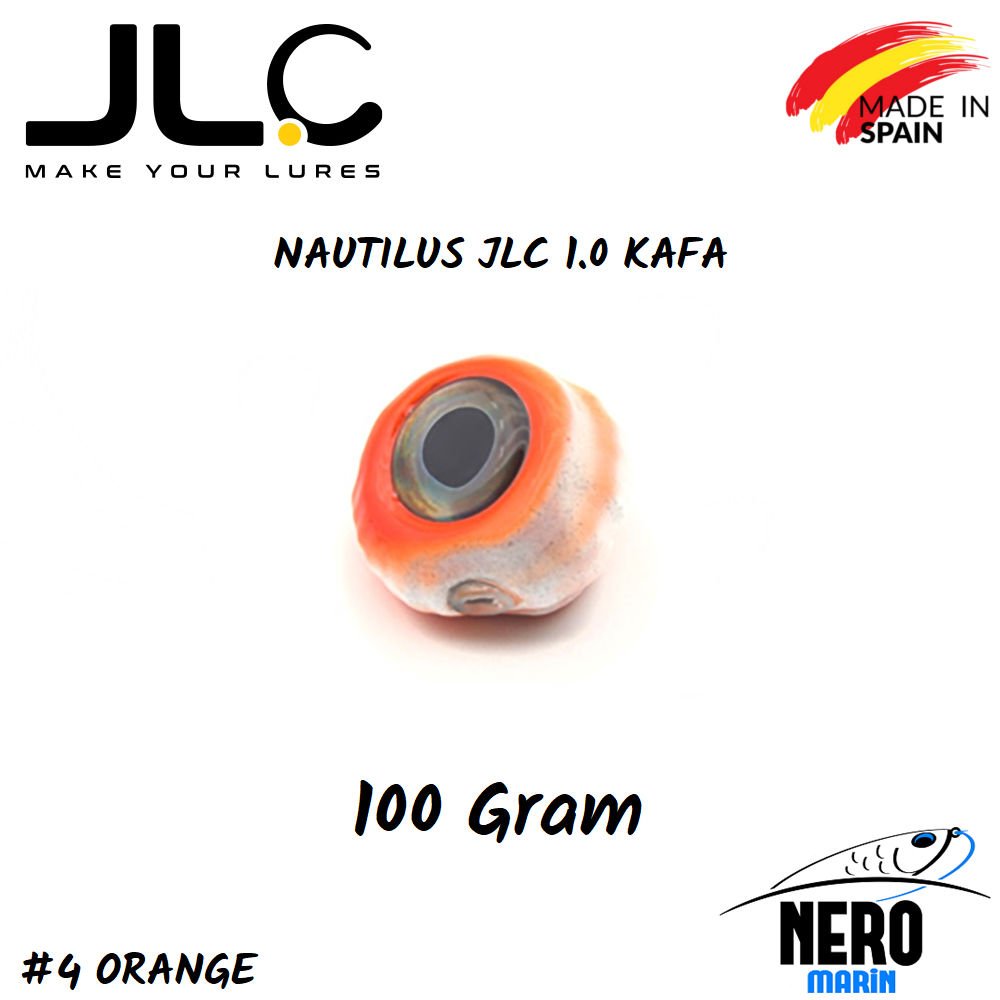 JLC Nautilus 1.0 Tai Rubber Yedek Kafa 100gr. #4 Orange