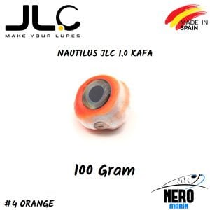 JLC Nautilus 1.0 Tai Rubber Yedek Kafa 100gr. #4 Orange