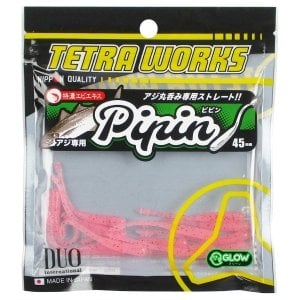 Tetra Works Pipin Silikon 45 mm. S502 / Pink Flakes