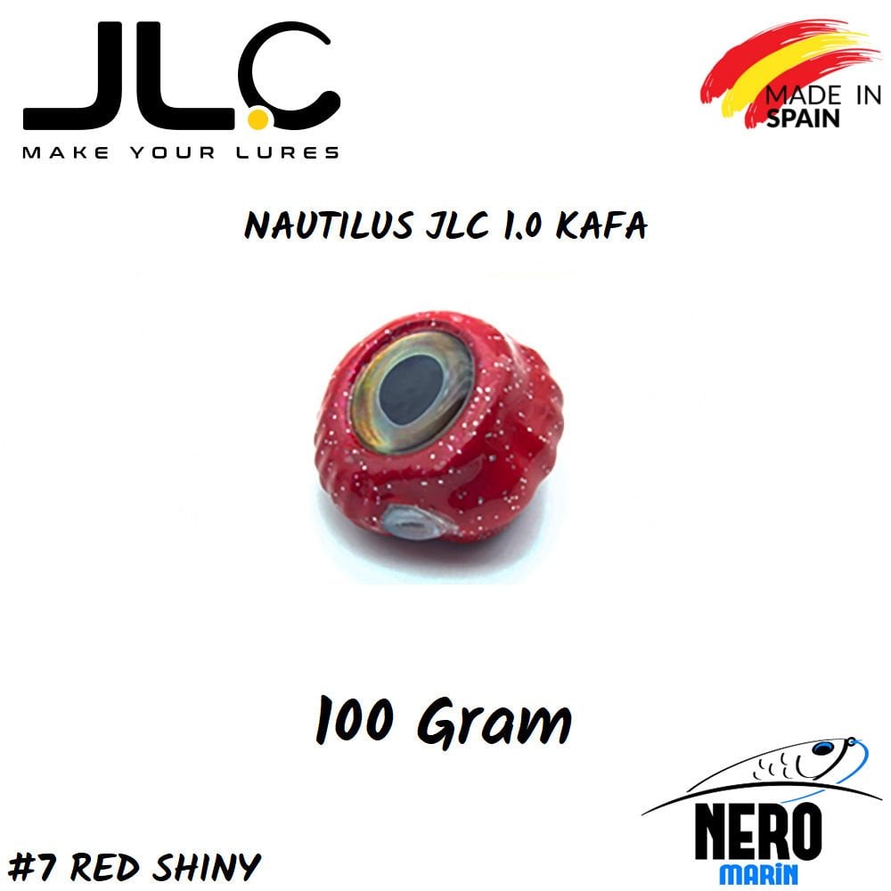 JLC Nautilus 1.0 Tai Rubber Yedek Kafa 100gr. #7 Red Shiny