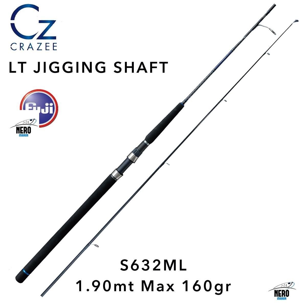 Crazee LT Jigging Shaft S632ML 1,90mt./Max. 160gr.