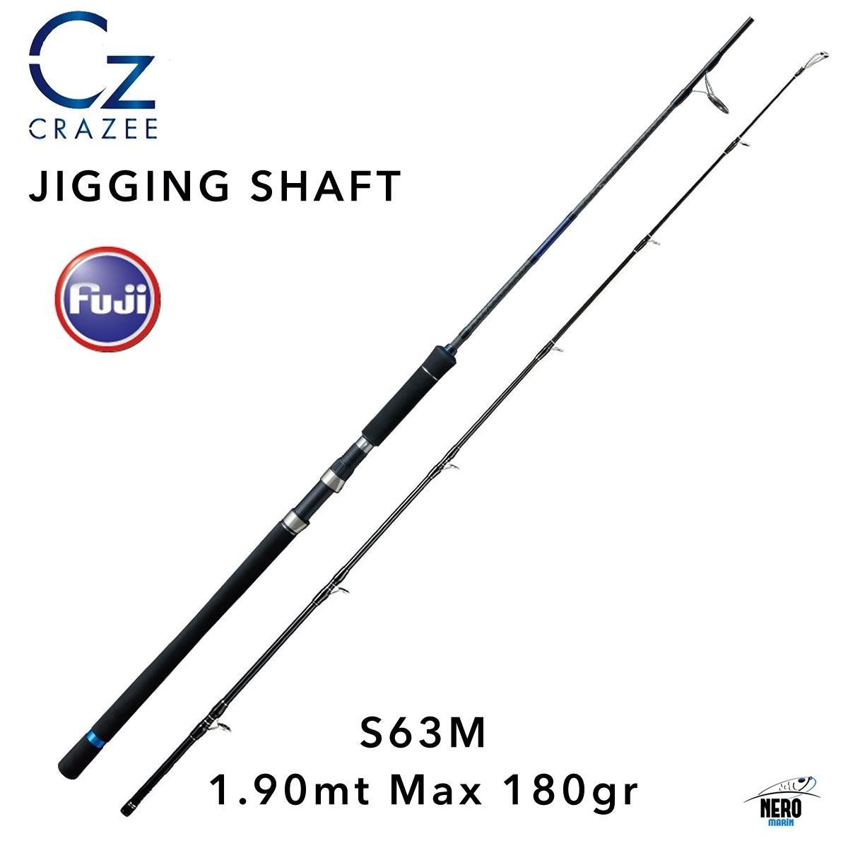 Crazee Jigging Shaft S63M 1,90mt./Max. 180gr.