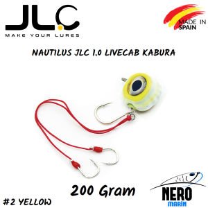 JLC Nautilus 1.0 Live Kab Canlı Yem İçin Kaburar 200gr. #2 Yellow