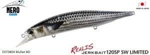 Realis Jerkbait 120SP SW DST0804 Mullet ND