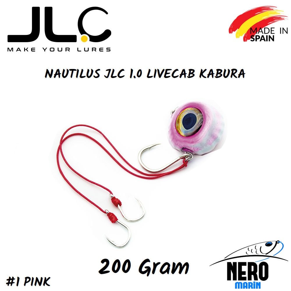 JLC Nautilus 1.0 Live Kab Canlı Yem İçin Kaburar 200gr. #1 Pink
