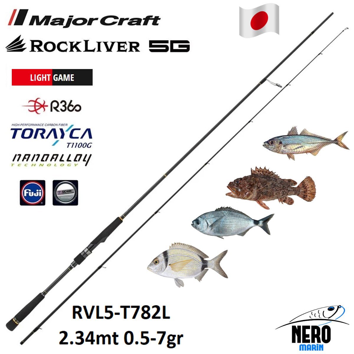 MC Rockliver 5G RVL5-T782L 2.34mt 0.5-7g