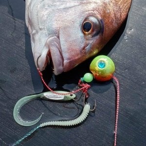 Flash J Curly 2'' SW #145 Blue LumiNowa Silver