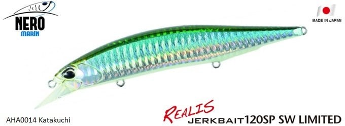 Realis Jerkbait 120SP SW AHA0014 Katakuchi