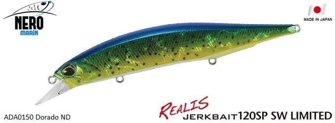 Realis Jerkbait 120SP SW ADA0150 Dorado ND