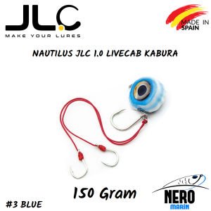 JLC Nautilus 1.0 Live Kab Canlı Yem İçin Kaburar 150gr. #3 Blue