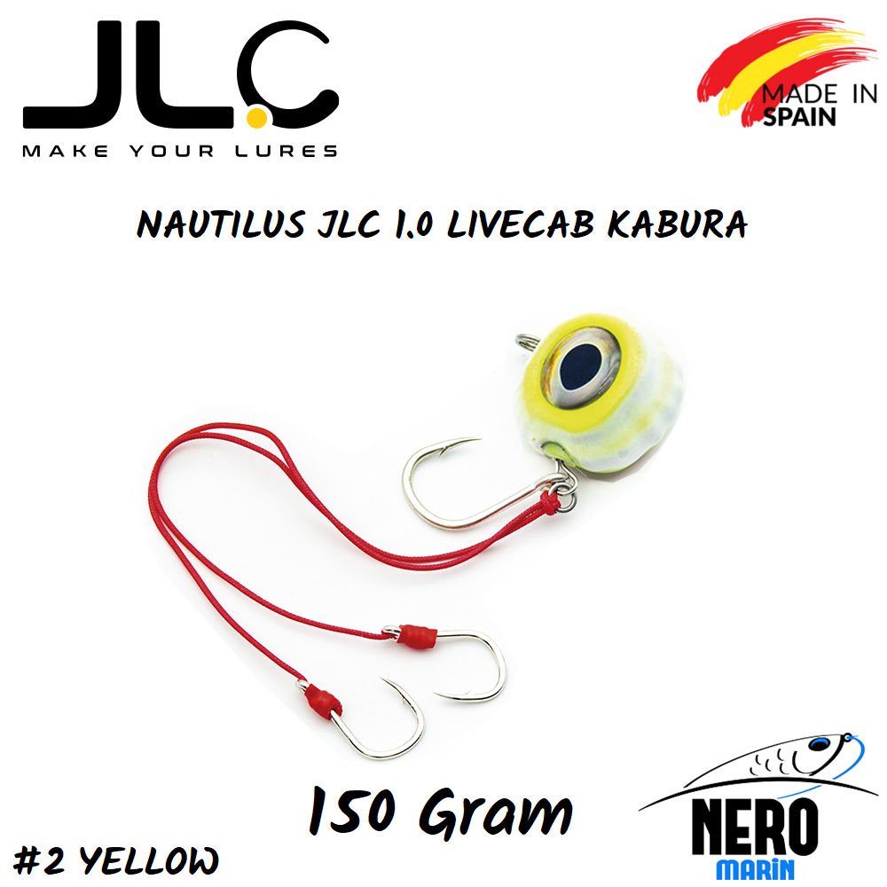 JLC Nautilus 1.0 Live Kab Canlı Yem İçin Kaburar 150gr. #2 Yellow