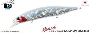 Realis Jerkbait 120SP SW ADA0088 Prism Ivory