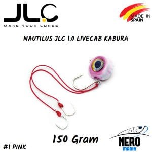 JLC Nautilus 1.0 Live Kab Canlı Yem İçin Kaburar 150gr. #1 Pink