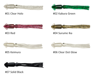 Flash J Squid 3.5'' SW #04 Surume Ika