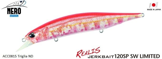 Realis Jerkbait 120SP SW ACC0815 Triglia ND