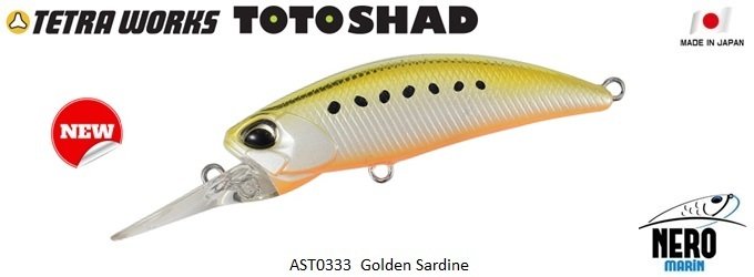 Tetra Works Toto Shad 48S  AST0333 / Golden Sardine