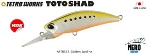 Tetra Works Toto Shad 48S  AST0333 / Golden Sardine