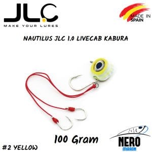 JLC Nautilus 1.0 Live Kab Canlı Yem İçin Kaburar 100gr. #2 Yellow