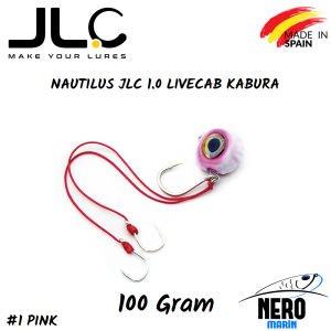 JLC Nautilus 1.0 Live Kab Canlı Yem İçin Kaburar 100gr. #1 Pink