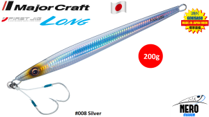MC First Jig Long FJLG-200#008 Silver