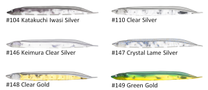 Flash J Shirasu 3'' SW #104 Katakuchi Iwashi Silver