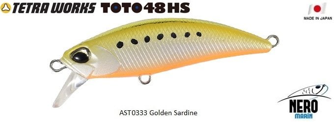 Tetra Works Toto 48HS  AST0333 / Golden Sardine
