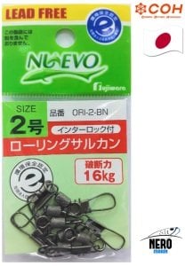 COH Rolling Swivels With Interlock Snap #2