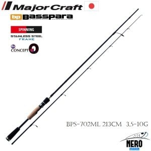 MC Basspara Spin Kamış 2 Eşit Parça BPS-702ML 213cm 3,5-10g