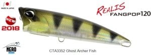 Realis Fangpop 120 CTA3352 Ghost Archer Fish