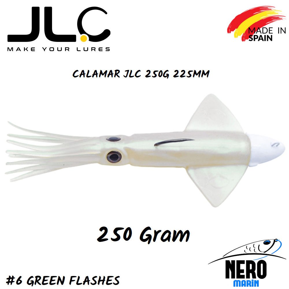 JLC Calamar Silikon Kalamar 250gr. #6 Green Flashes