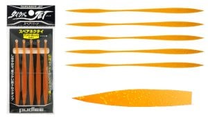 Pudlee New Spare Tie TRJ-0123 Amber Orange