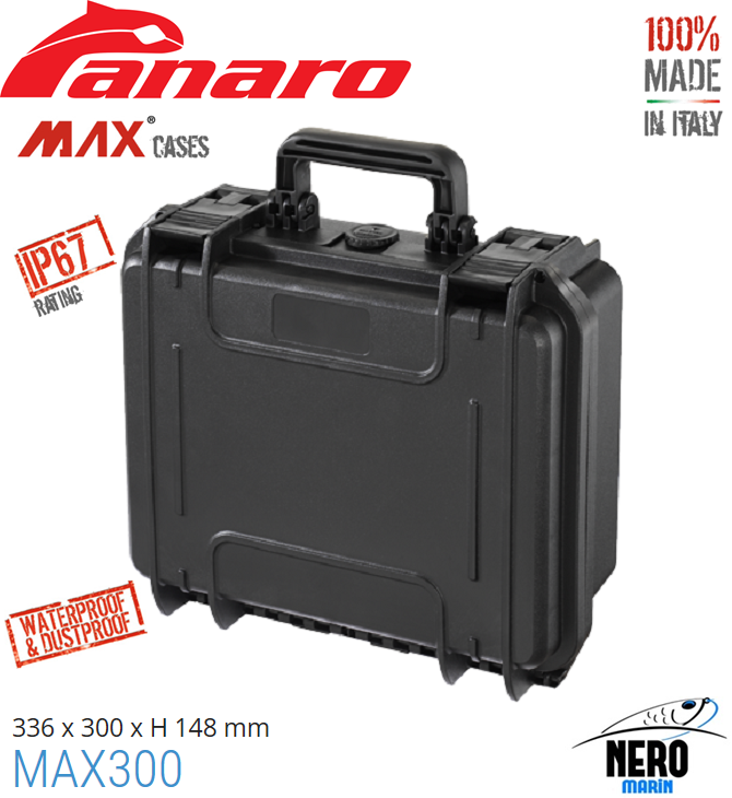 Panaro Max 300S Çanta 336*300*148mm. Black