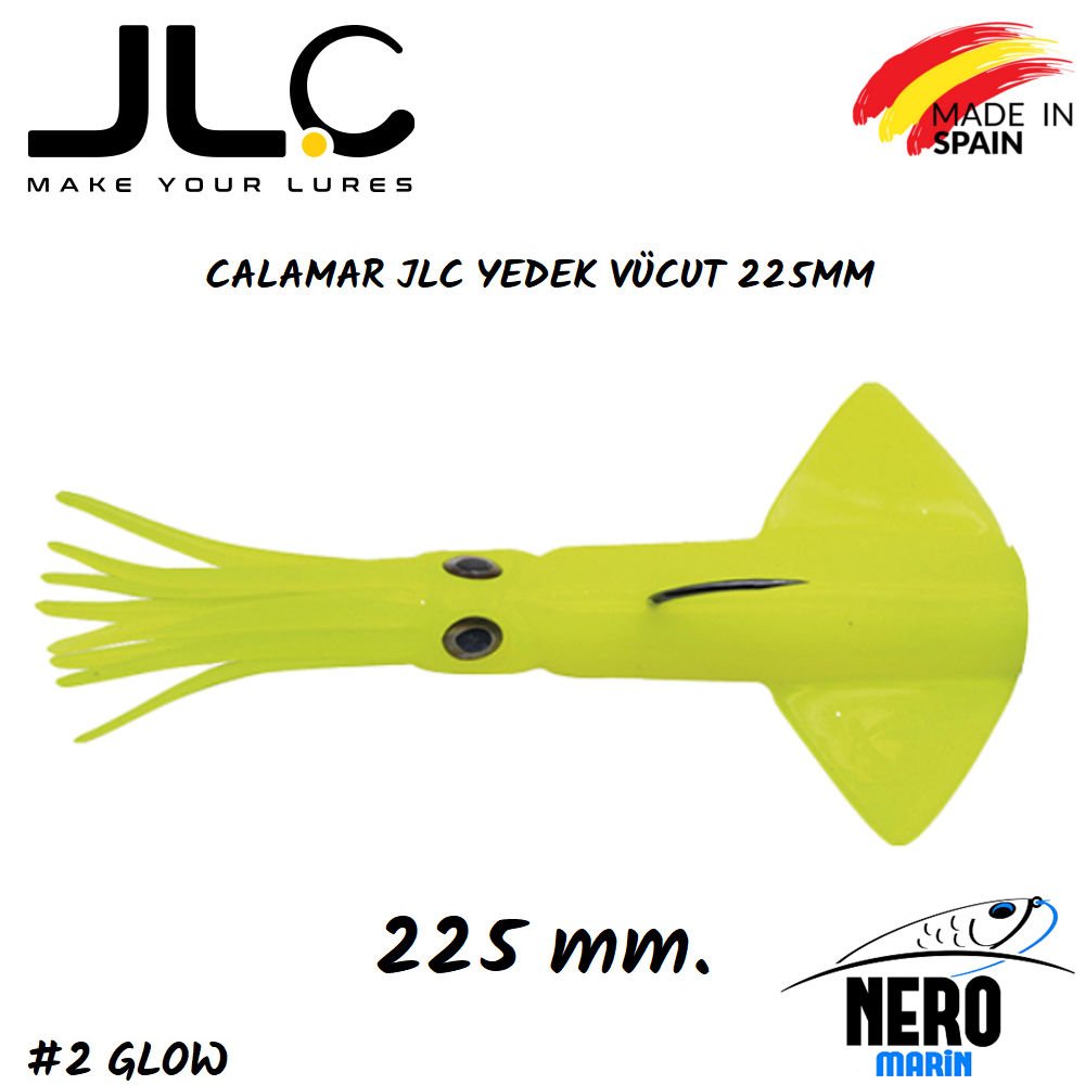 JLC Calamar Silikon Kalamar Yedek Vücut #2 Glow