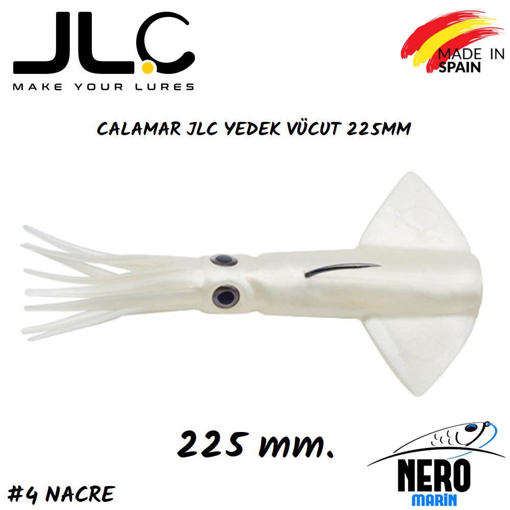 JLC Calamar Silikon Kalamar Yedek Vücut #4 Nacre