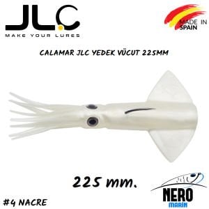 JLC Calamar Silikon Kalamar Yedek Vücut #4 Nacre