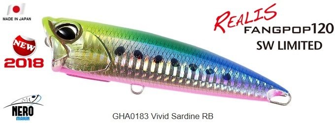 Realis Fangpop 120SW GHA0183 Vivid Sardine RB