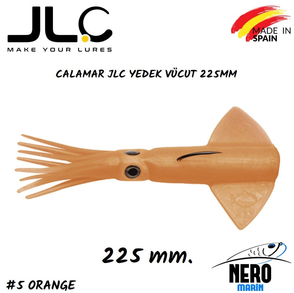 JLC Calamar Silikon Kalamar Yedek Vücut #5 Orange