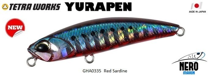 Tetra Works Yurapen  GHA0335 / Red Sardine