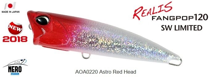 Realis Fangpop 120SW AOA0220Astro Red Head