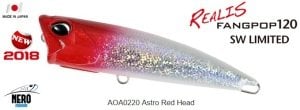 Realis Fangpop 120SW AOA0220Astro Red Head