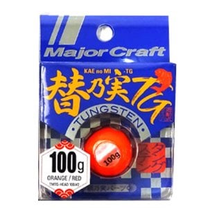 MC TMTG-Tungsten Head Slider 100g #02 Orange Red