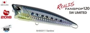 Realis Fangpop 120SW AHA0011 Sardine