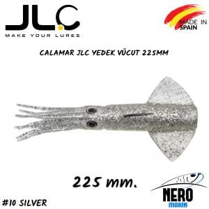JLC Calamar Silikon Kalamar Yedek Vücut #10 Silver